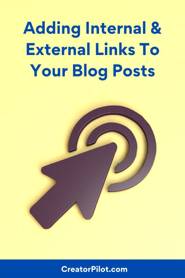 adding internal and external links 